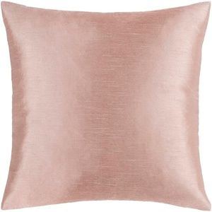 Steck Solid Luxe Solid Border Throw Pillow Case